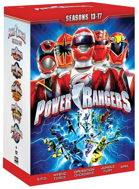 power rangers dvd